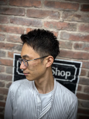 ツーブロアップスタイル