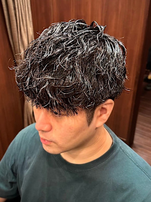 マッシュパーマスタイル