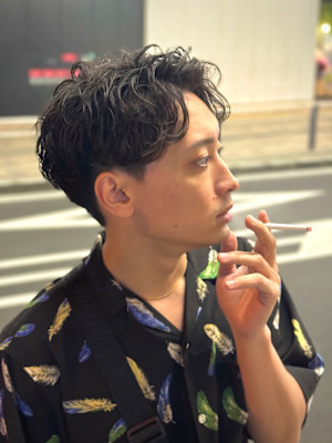 夏のモテ髪メンズパーマ