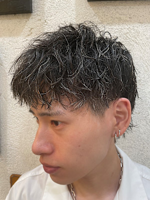 ショートスタイル×ツイストスパイラルパーマ