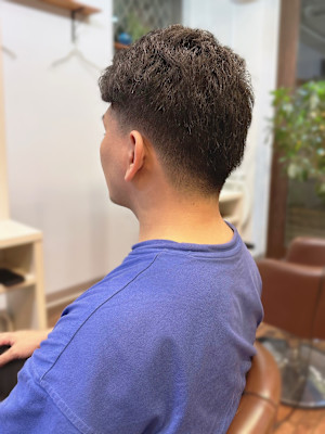  ★メンズ スタイル名：men'sメンズカットツーブロビジネ