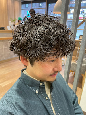 自然な動きのスパイラルマッシュ