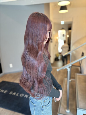 ブリーチなしで叶えるピンクカラー