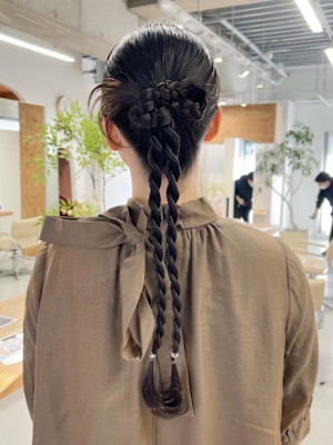 【hinari】カチモリ/カチモリ編みおろし/編みおろし