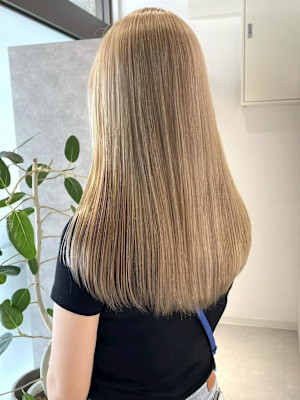 【sakura】髪質改善トリートメント/ベージュ/ハイトーン