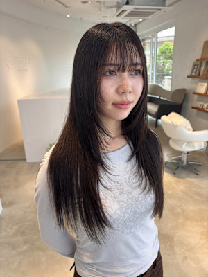 スーパーロングレイヤースタイル