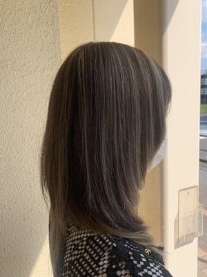 白髪染め・白髪ぼかし・レイヤー　