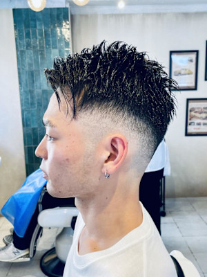【20代 男性】ロンドンカジュアルフェード（大宮/バーバー）