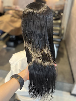 《高橋亜美》コリアンブラック/暗髪/艶カラー/大宮