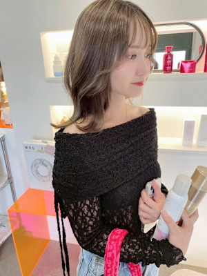 顔まわりレイヤー/ワンホン