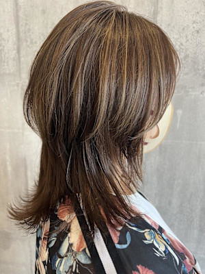 レイヤーカット／ハイライト