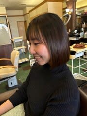 切りっぱなしボブ【宮崎市/柳丸町】