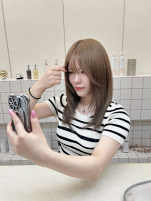 《花屋併設》ブリーチとレイヤー