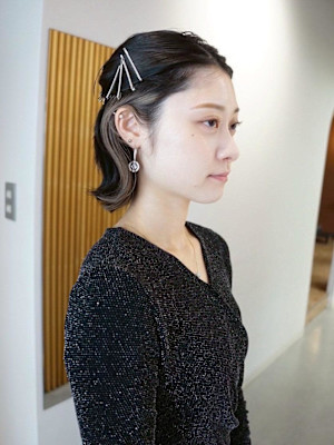 【daichi】ボブアレンジ/インナーカラー/ハーフアップ