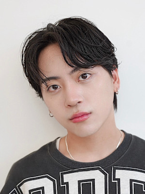 ダウンパーマ/ニュアンスパーマ/韓国風/ダークアッシュ/