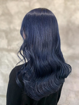 小顔似合わせデジタルパーマホワイトグレージュチェリーブラウン