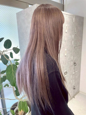 【rizu】ピンクベージュ/レイヤー