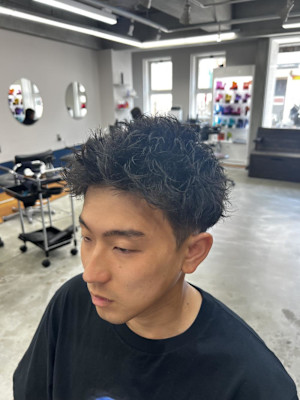 ショートパーマ