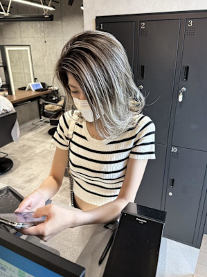 ★レイヤーボブのバレイヤージュ★