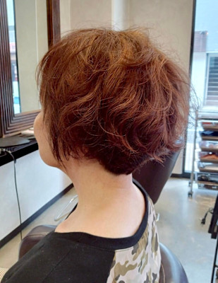 【40代50代60代】大人かわいいマッシュショート/刈り上げ