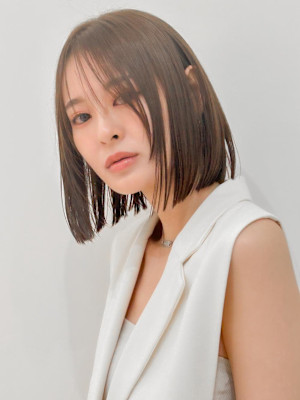 透明感ボブ