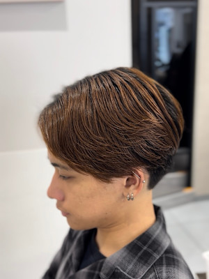 横浜”曲がる縮毛矯正ニュアンスメンズ縮毛矯正