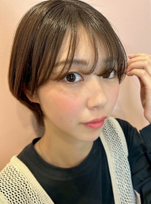 すっきりショートボブ