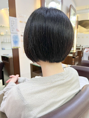 ころんとショートボブ