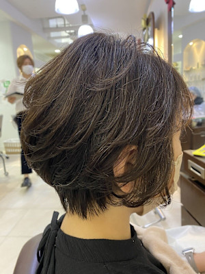 ショートデジカールパーマ