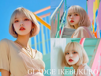 ハイトーンボブ、ミルクティー