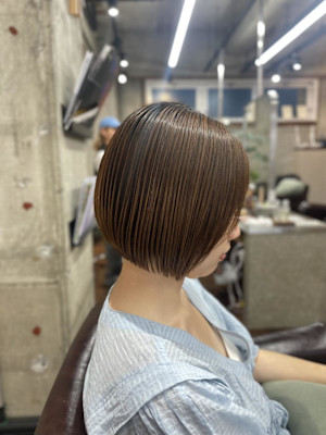 髪質改善✕ショートボブ