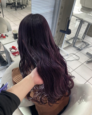 	 ラベンダーピンク/ブリーチ/透明感カラー/艶カラー