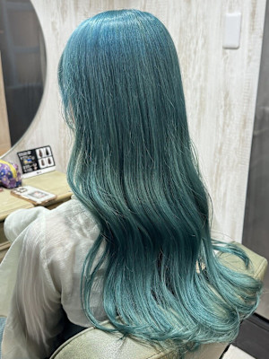 推しのメンカラヘアー