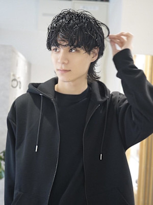 【タニグチ】メンズパーマ/ウルフカット/ウルフパーマ