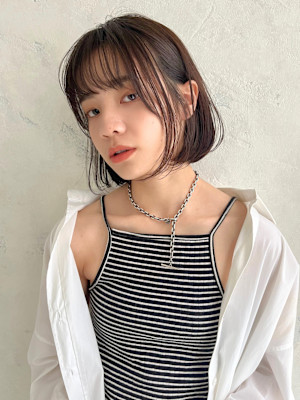 ボブレイヤーブラウンベージュ