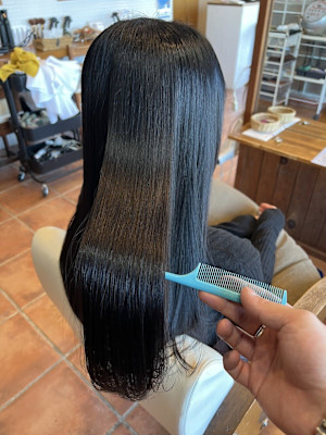 ～生オイルトリートメント～アッシュブラック/アッシュオリー