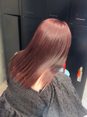 梅雨に負けないツヤサラストレート