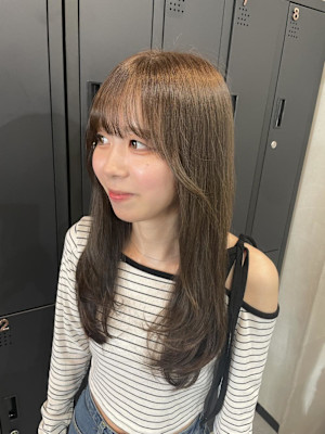 【SHIAN 山本】オリーブグレージュカラー