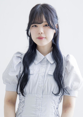 #ブルーブラック #ポイントヘアアレンジ