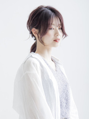 #ポニーテール #チョコレートブラウン