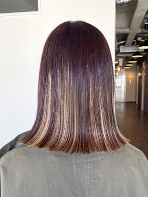 《kitin吉祥寺》インナーカラー ぷつっとミディアム