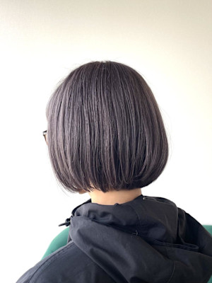 《kitin吉祥寺》ラベンダーグレー ボブ