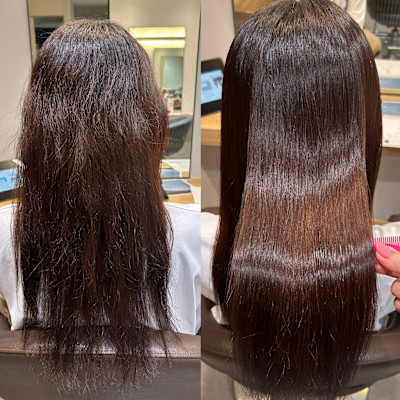 酸性縮毛矯正/酸性ストレート/髪質改善
