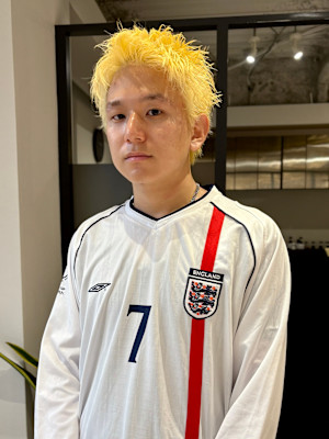 スパイキーショート/抜きっぱなしブリーチ/メンズショート