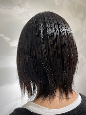 ヘアドネーション×縮毛矯正