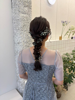 《花屋併設》編み下ろし