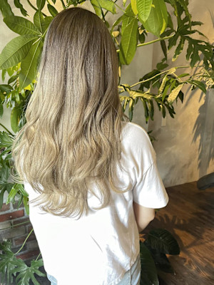 ～ミルクティーベージュ×オーガニックカラー～