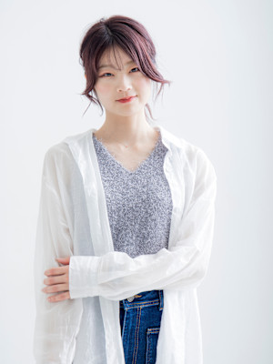 #ポニーテール #チョコレートブラウン