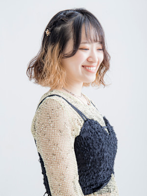 #インナーカラー #オレンジカラー #大人ボブ