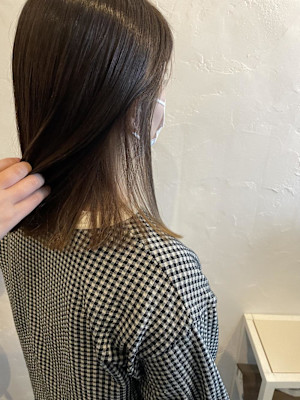 ～オーガニックカラー×インナーカラー～